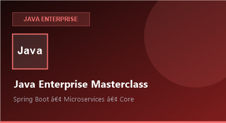 Java Enterprise Masterclass